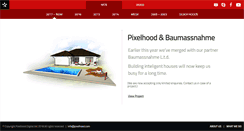 Desktop Screenshot of pixelhood.com